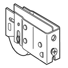 Sliding Door Roller - 1-1/2 Inch Steel - Concave | Patio Door Parts