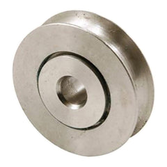 Sliding Door Wheel - 1-1/4 Inch Stainless Steel - Concave | Patio Door Parts