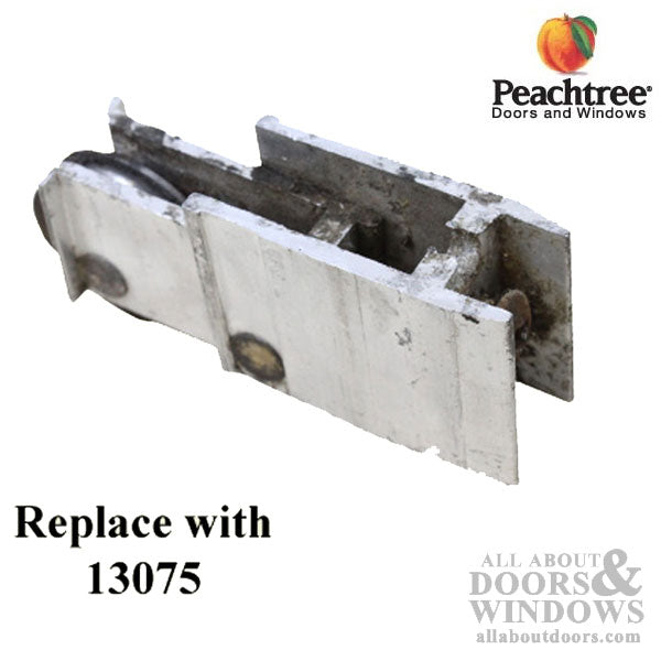 Sliding Door Roller - 1-1/4 Inch Steel - Concave | Patio Door Parts