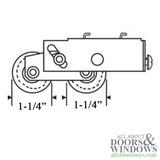Tandem Sliding Door Roller - 1-1/4 Inch Stainless Steel | Patio Door Parts