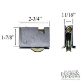 Sliding Door Roller - 1-1/2 Inch Steel - Pella | Patio Door Parts