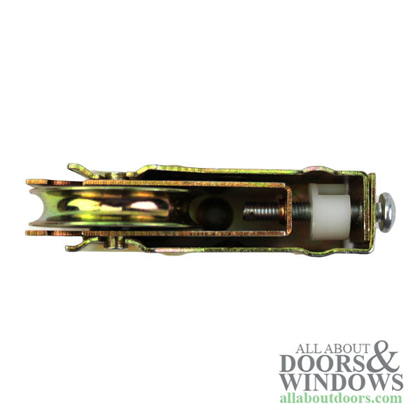 Sliding Door Roller - 1-1/2 Inch Steel - Concave | Patio Door Parts