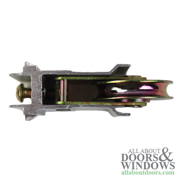 Sliding Door Roller - 1-1/2 Inch Steel - Concave | Patio Door Parts