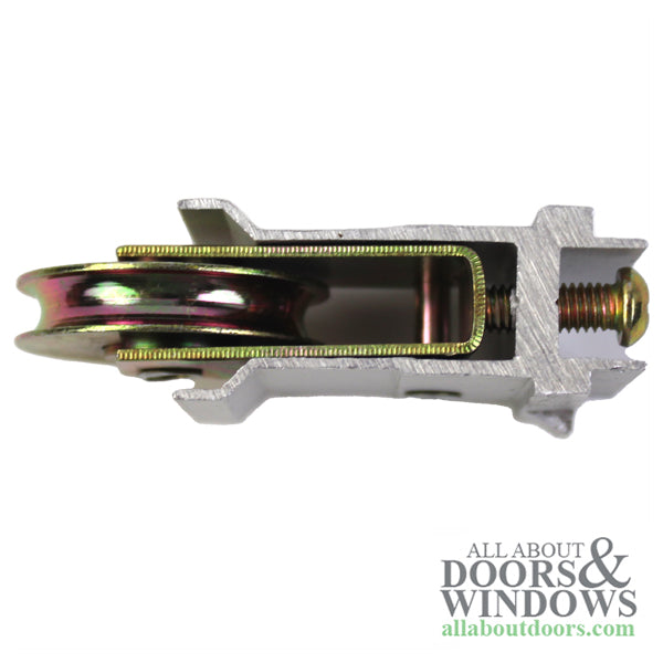 Sliding Door Roller - 1-1/2 Inch Steel - Concave | Patio Door Parts