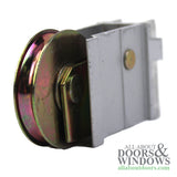 Sliding Door Roller - 1-1/2 Inch Steel - Concave | Patio Door Parts