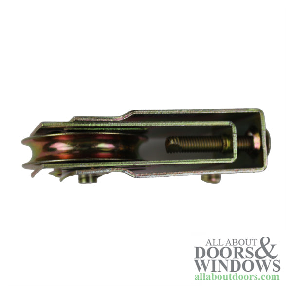 Sliding Door Roller - 1-1/2 Inch Steel - Concave | Patio Door Parts