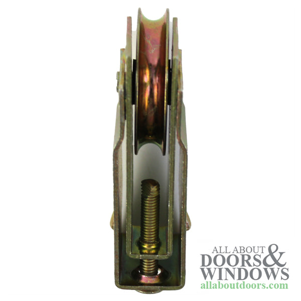 Sliding Door Roller - 1-1/2 Inch Steel - Concave | Patio Door Parts