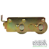 Tandem Sliding Door Roller - 1-1/8 Inch Steel - Concave | Patio Door Parts