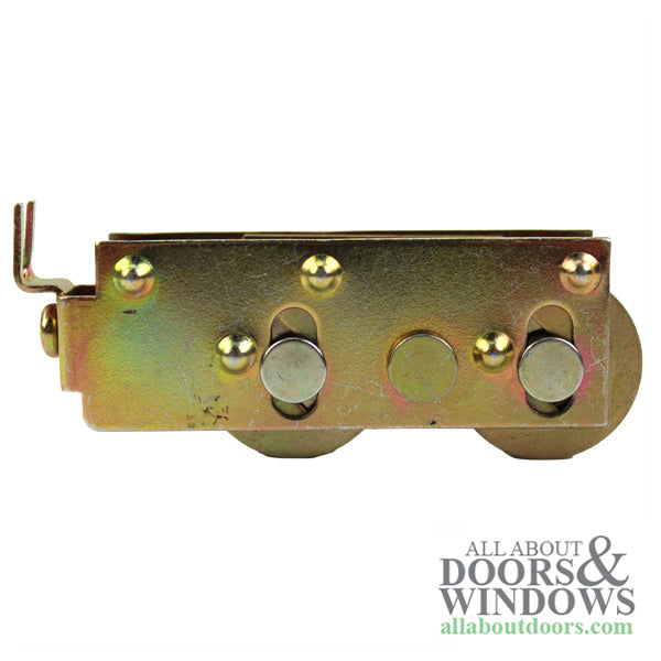 Tandem Sliding Door Roller - 1-1/8 Inch Steel - Concave | Patio Door Parts