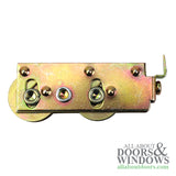 Tandem Sliding Door Roller - 1-1/8 Inch Steel - Concave | Patio Door Parts