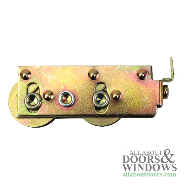 Tandem Sliding Door Roller - 1-1/8 Inch Steel - Concave | Patio Door Parts