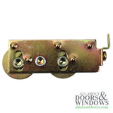 Tandem Sliding Door Roller - 1-1/8 Inch Steel - Concave | Patio Door Parts
