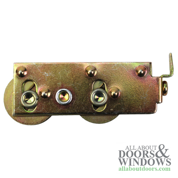 Tandem Sliding Door Roller - 1-1/8 Inch Steel - Concave | Patio Door Parts