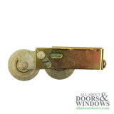 Tandem Sliding Door Roller - 1-1/2 Inch Steel - Concave | Patio Door Parts