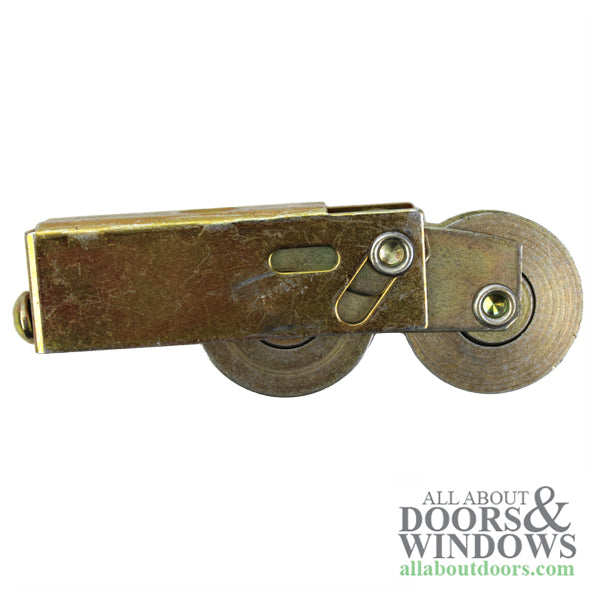 Tandem Sliding Door Roller - 1-1/2 Inch Steel - Concave | Patio Door Parts
