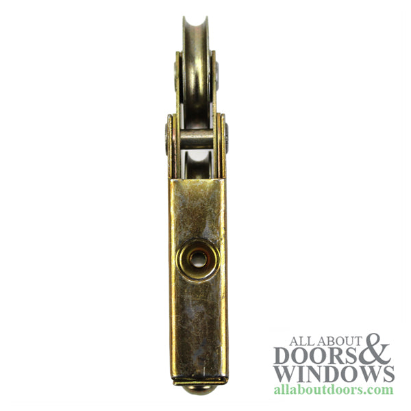 Tandem Sliding Door Roller - 1-1/2 Inch Steel - Concave | Patio Door Parts