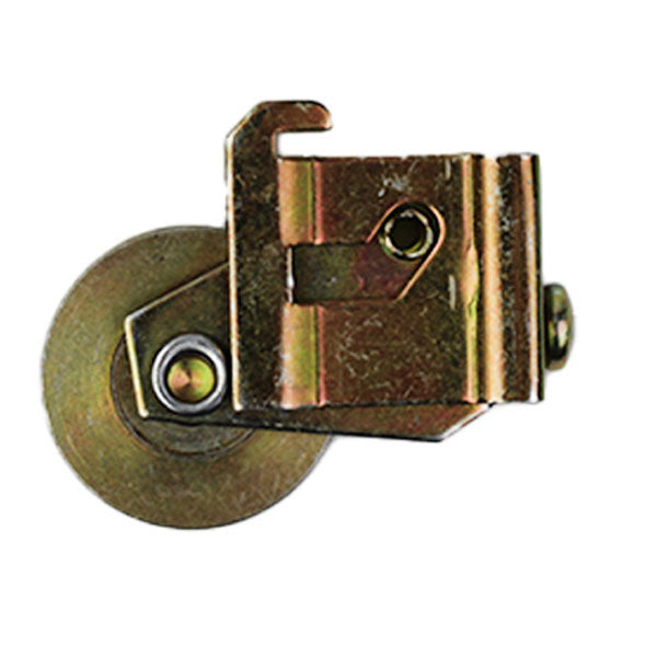 Sliding Door Roller - 1-1/4 Inch Steel - center grooved | Patio Door Parts
