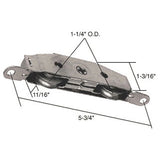 Tandem Sliding Door Roller - 1-1/4 Inch Stainless Steel - Concave | Patio Door Parts