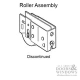 Sliding Door Roller - 1-1/2 Inch Steel - Concave | Patio Door Parts