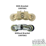 Tandem Sliding Door Roller - 1-1/4 Inch Steel | Patio Door Parts