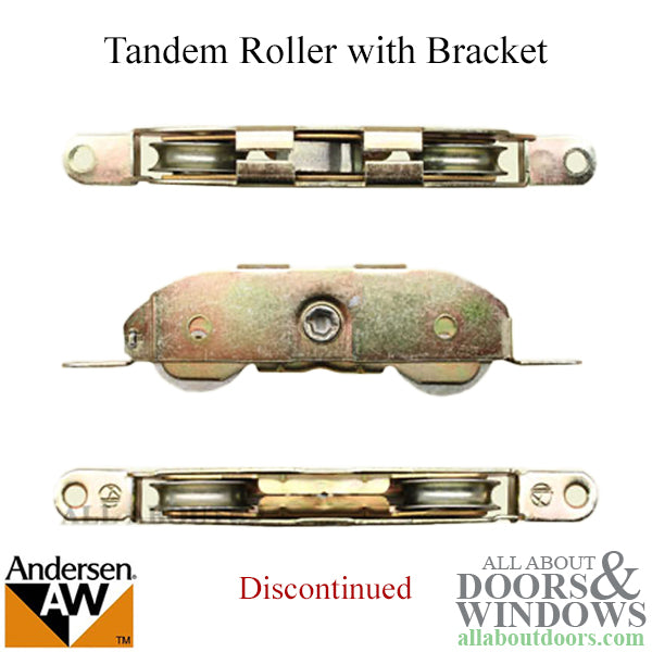 Tandem Sliding Door Roller - 1-1/4 Inch Steel | Patio Door Parts
