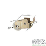 Sliding Door Roller - 27/32 Inch Nylon - Grooved | Patio Door Parts