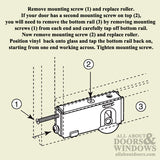 Sliding Door Roller - 1-7/16 Inch Aluminum | Patio Door Parts