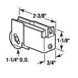 Sliding Door Roller - 1-1/4 Inch Steel - Concave | Patio Door Parts