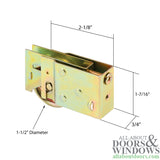 Sliding Door Roller - 1-1/2 Inch Steel - Concave | Patio Door Parts