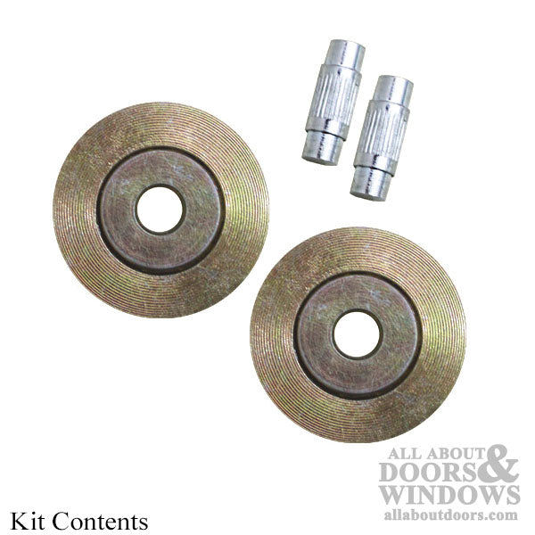 Sliding Door Wheel - 1-1/4 Inch Steel - Concave | Patio Door Parts