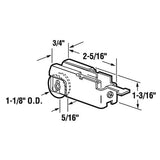 Sliding Door Roller - 1-1/8 Inch Steel - Concave | Patio Door Parts