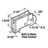 Sliding Door Roller - 1-11/16 Inch Nylon - Concave | Patio Door Parts