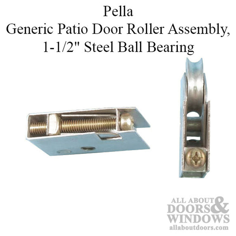 Sliding Door Roller - 1-1/2 Inch steel | Patio Door Parts