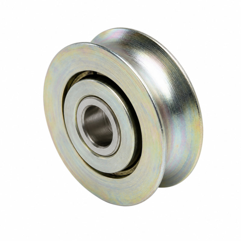 Sliding Door Wheel - 1-1/8 Inch Steel - Concave | Patio Door Parts