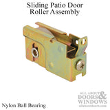 Sliding Door Roller - 1-1/2 Inch Nylon - Concave | Patio Door Parts
