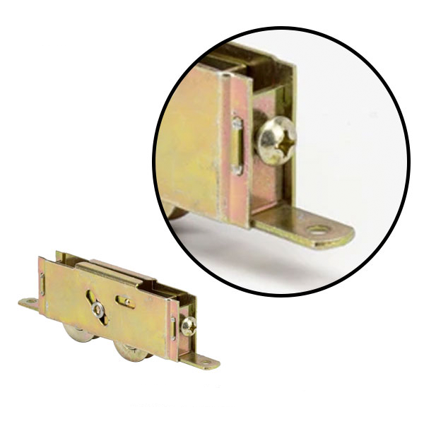 Tandem flat tab roller housing