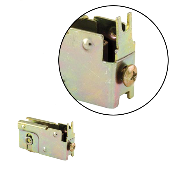 Single wheel U-Tab roller housing